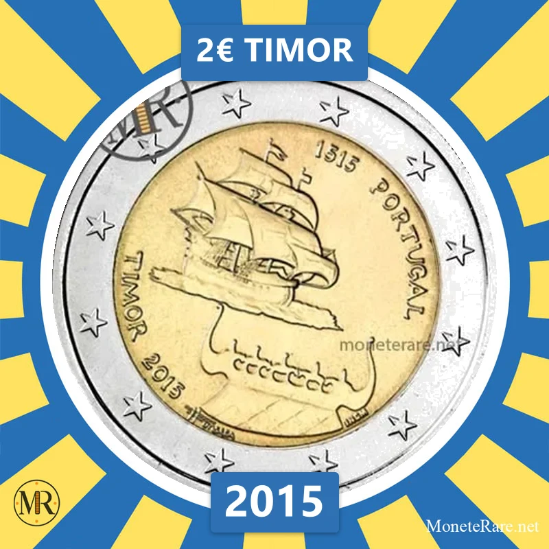 Estland 2€ Timor 2015 (Münzfoto)