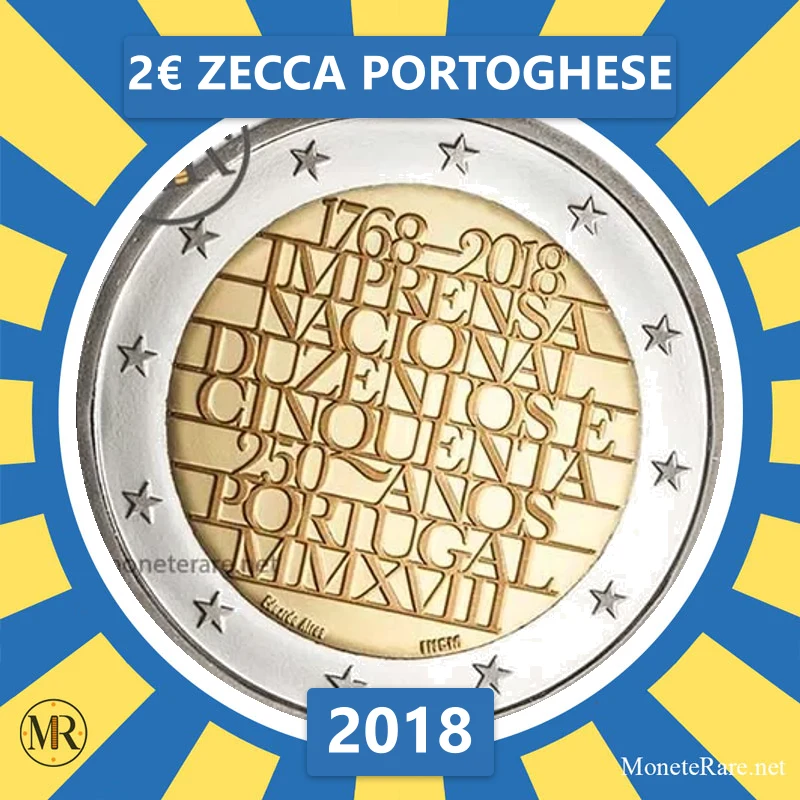 Estland 2€ Portugiesische Münze 2018 (Münzfoto)