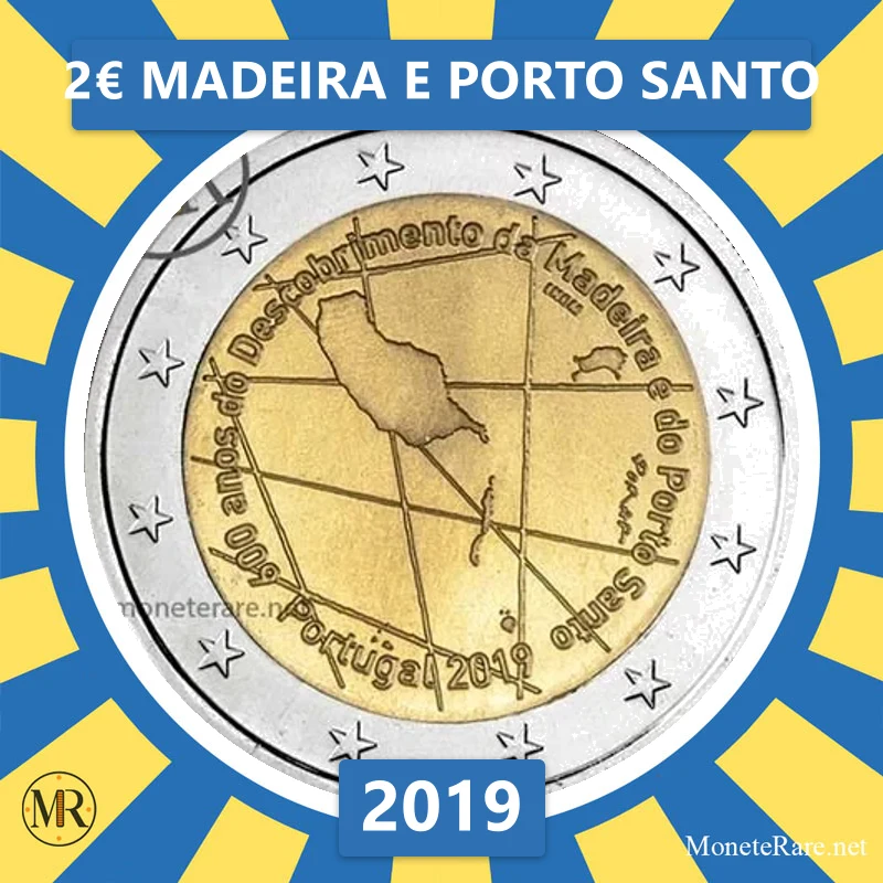 Estland 2€ Madeira und Porto Santo 2019 (Münzfoto)