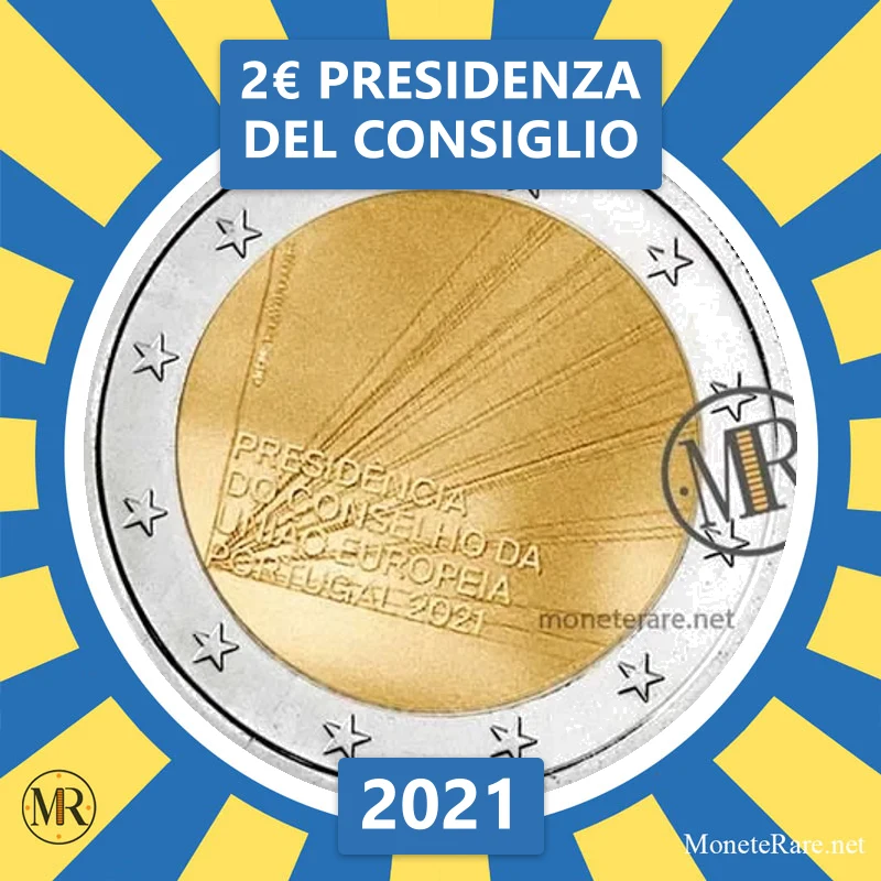 Estland 2€ Präsidentschaft des Rates 2021 (Münzfoto)