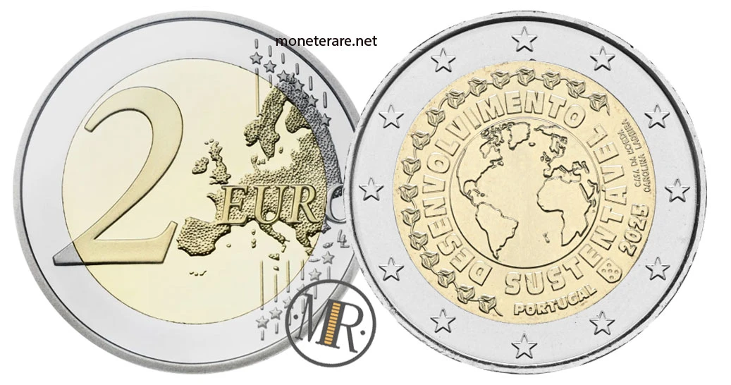 Portugal 2-Euro-Gedenkmünze 2025 – Sviluppo sostenibile
