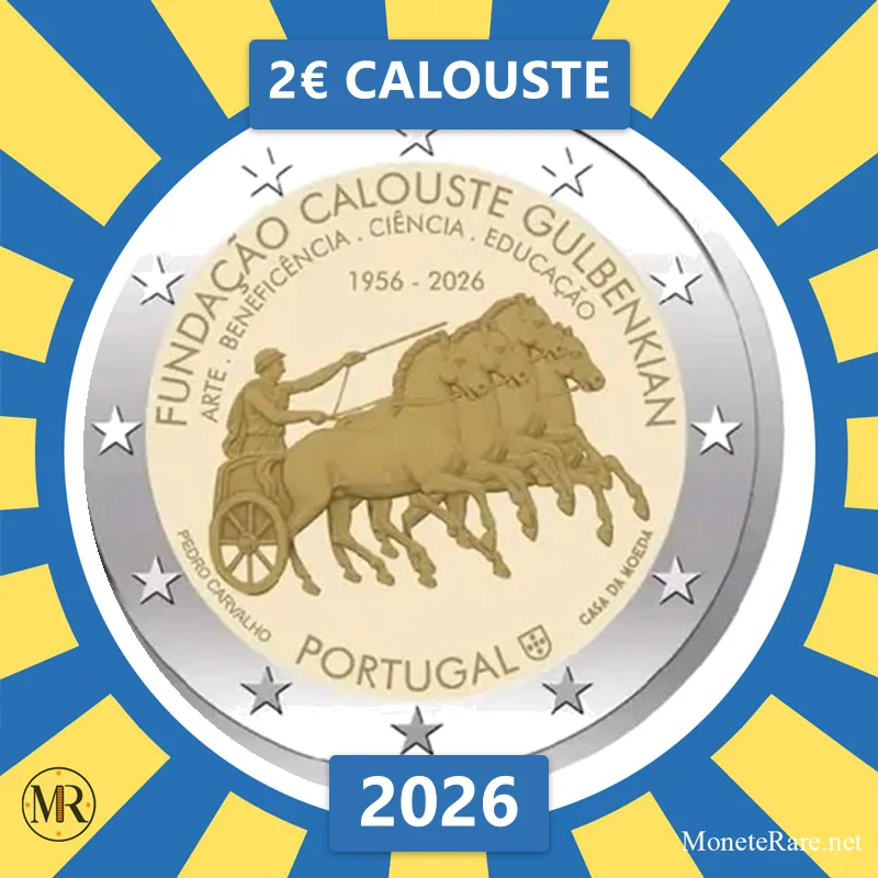 Estland 2€ Calouste 2026 (Münzfoto)