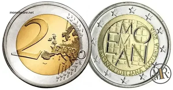 2-Euro-Gedenkmünze Slowenien 2015 Gründung von Emona