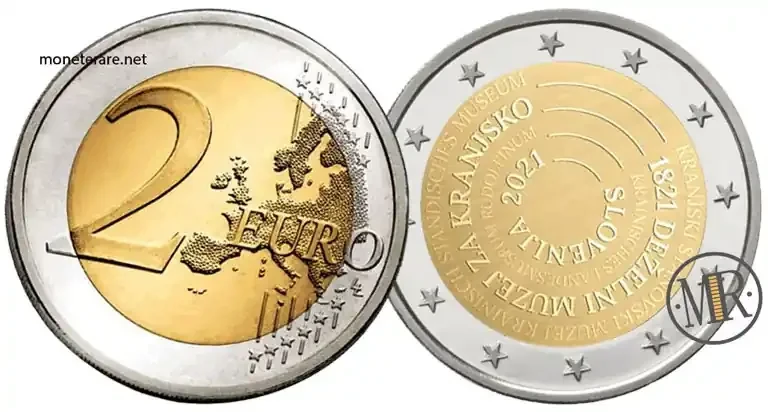 2 Euro Gedenkmünzen Slowenien 2021