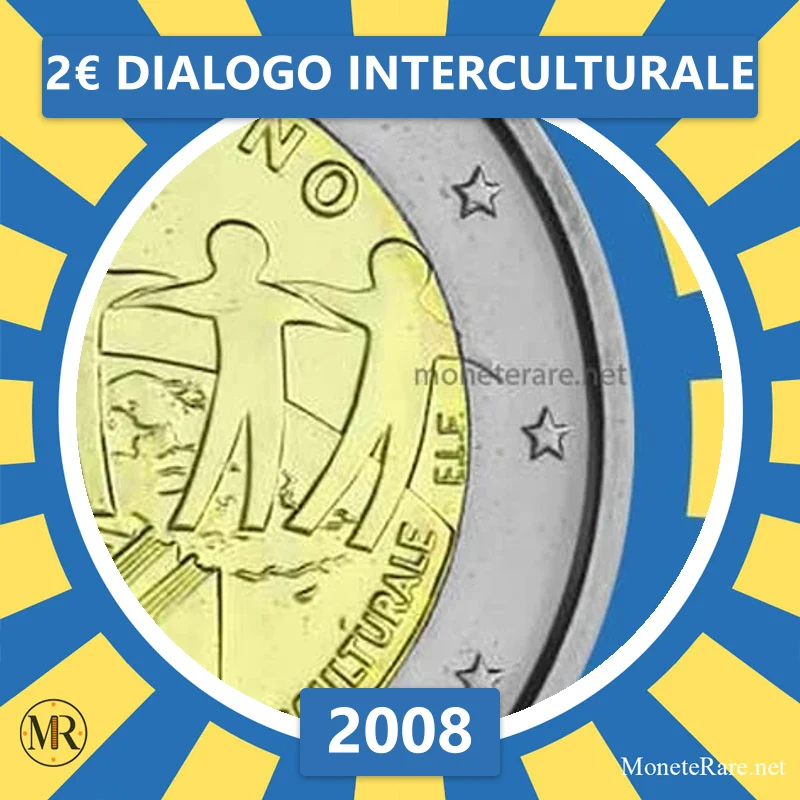 Estland 2€ Dialogo Interculturale 2008 (Münzfoto)