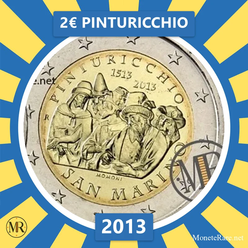 Estland 2€ Pinturicchio 2013 (Münzfoto)
