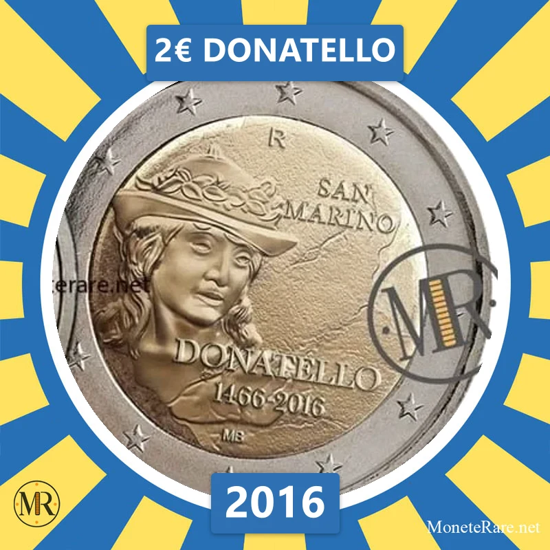 Estland 2€ Donatello 2016 (Münzfoto)