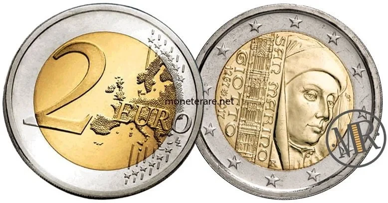 2 Euro San Marino 2017 Giotto - Commemorativi