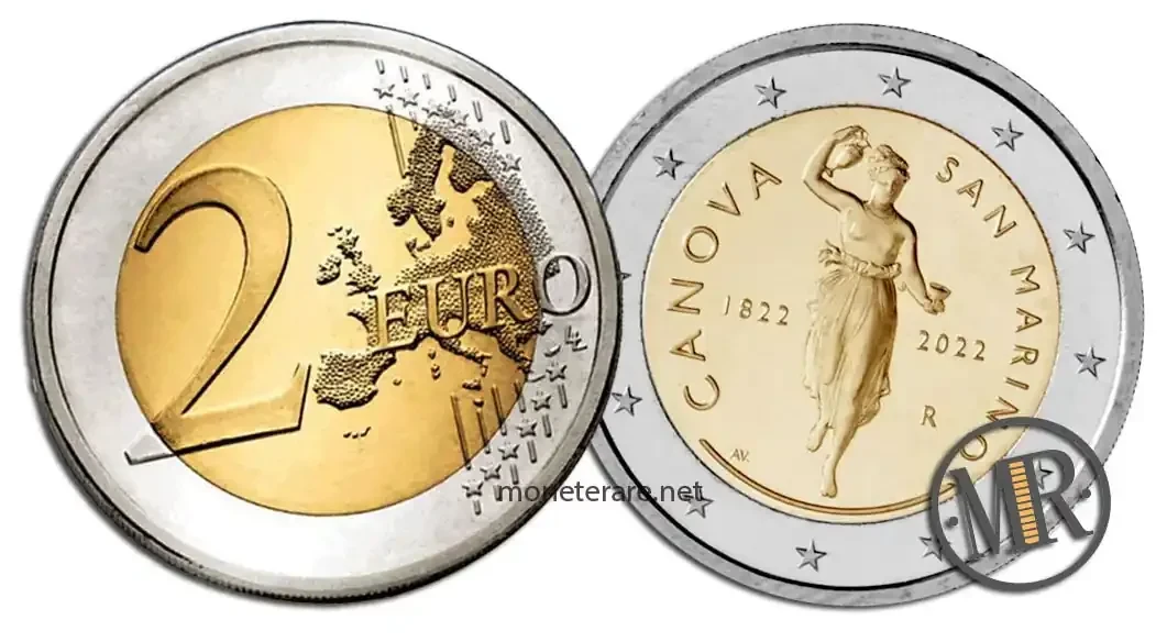 2 Euro San Marino 2022 Canova
