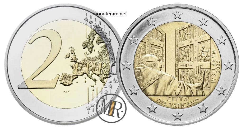 Vatikan 2-Euro-Gedenkmünze 2025 – Giubileo 2025