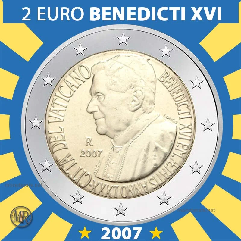 Katalog der 2-Euro-Gedenkmünzen der Vatikanstadt.