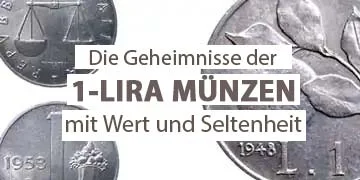 italien  1-Lire-Münze