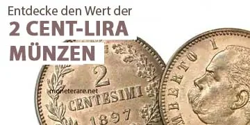 2-Cent-Lira-Münzen