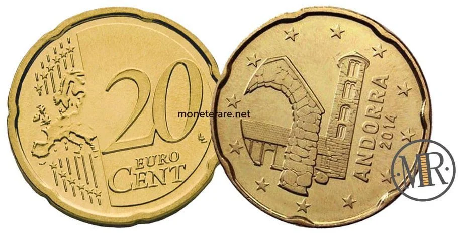 20 Cent Euro von Andorra