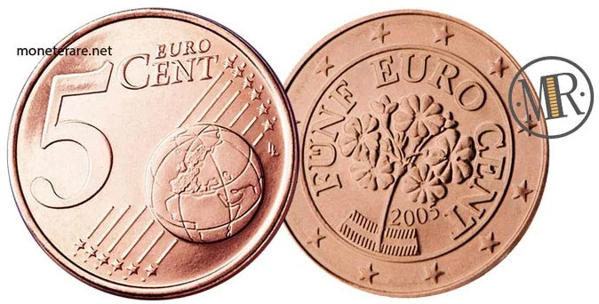 5 Centesimi Euro Österreich