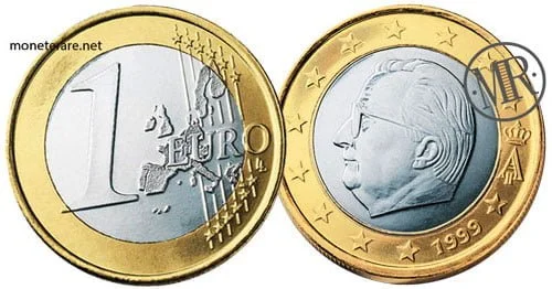 1 Euro Euro Belgien Erste Serie
