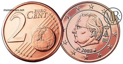 2 Centesimi Euro Belgien Zweite Serie 2008