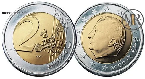 2 Euro Euro Belgien Erste Serie