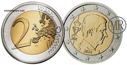 2 Euro Belgien Vierte Serie