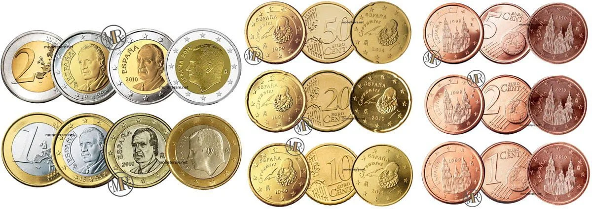 Euro-Münzen Spanien