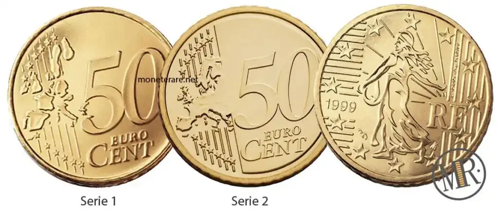 50 Cent Euro Frankreich Münze