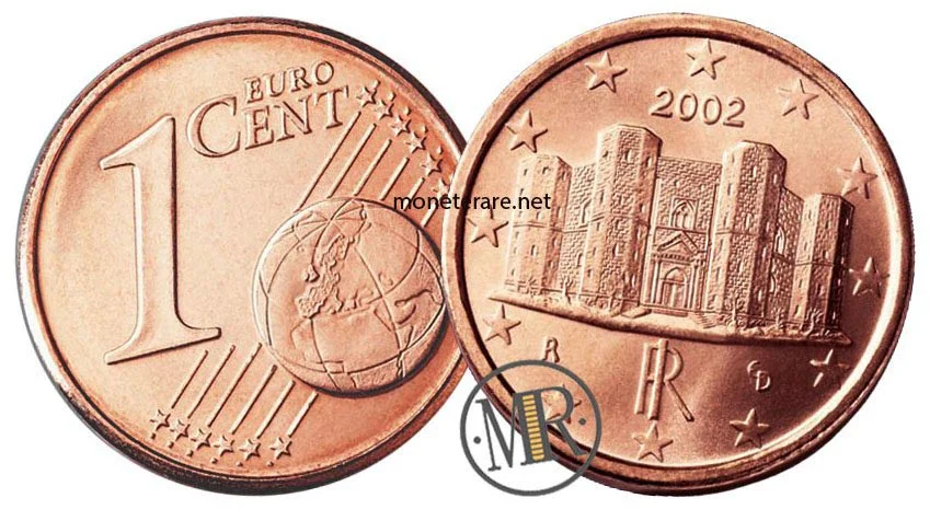 1 cent euro italien castel del monte