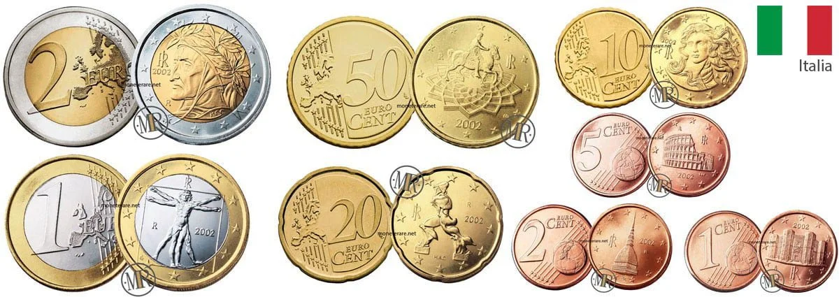 Euro-Münzen Italien