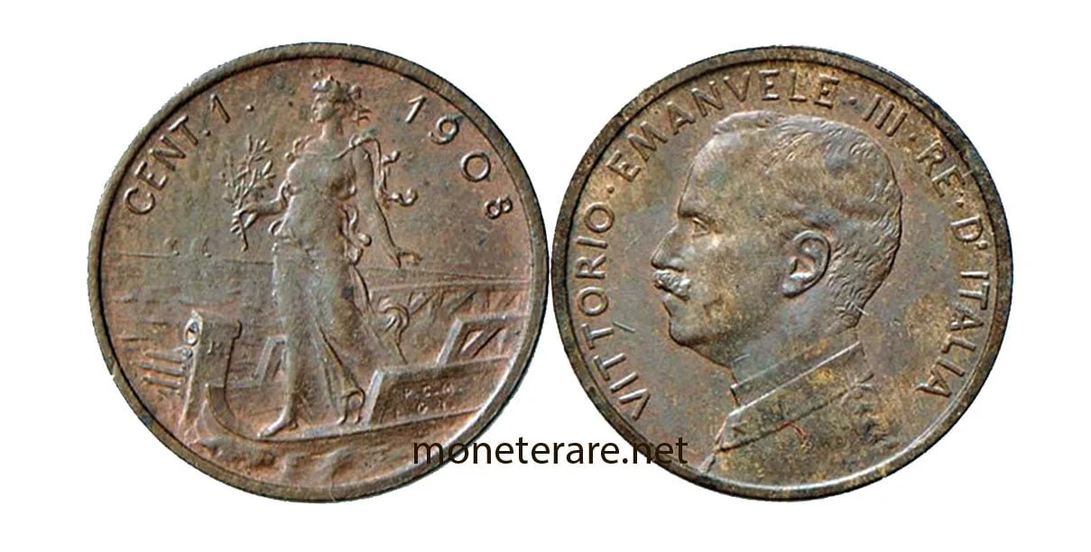 1 Centesimo Vittorio Emanuele III Prora