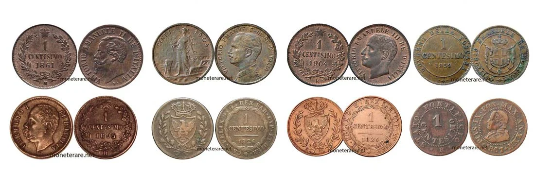 1 Centesimo von Italienischer Lira