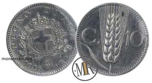 Projekt A 10 centesimi 1915