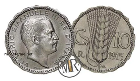 Projekt C für 10 Centesimi 1915
