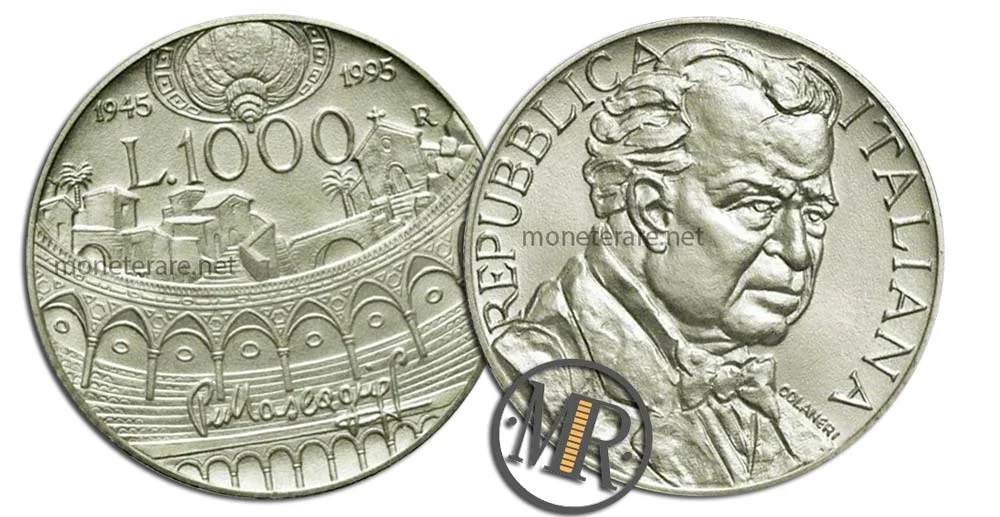 1000 Lire 1995 Pietro Mascagni