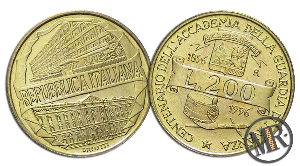 200 Lire 1996 - Finanzpolizei