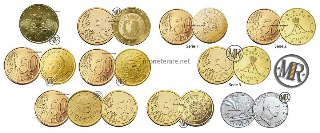 50 Cent Raritäten