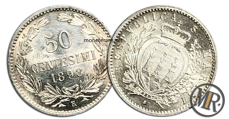 50 Centesimi Lire San Marino