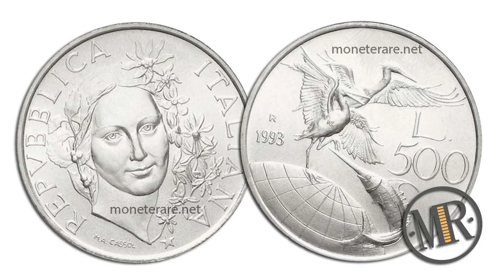500 Lire Flora e Fauna Dritte Serie