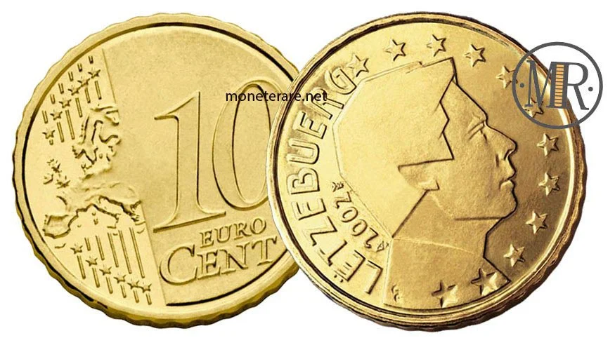 10 Cent Euro aus Luxemburg