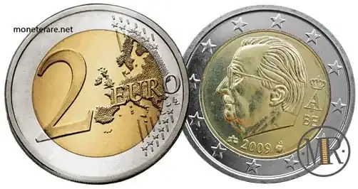 2 euro belgio rare