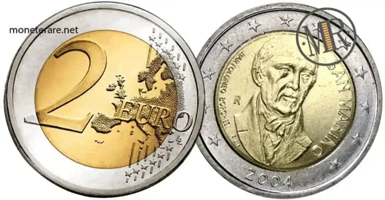 2 Euro San Marino 2004 Bartolomeo Borghesi