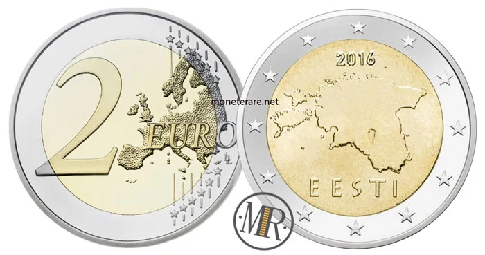 2-Euro-Münze Estland von 2016