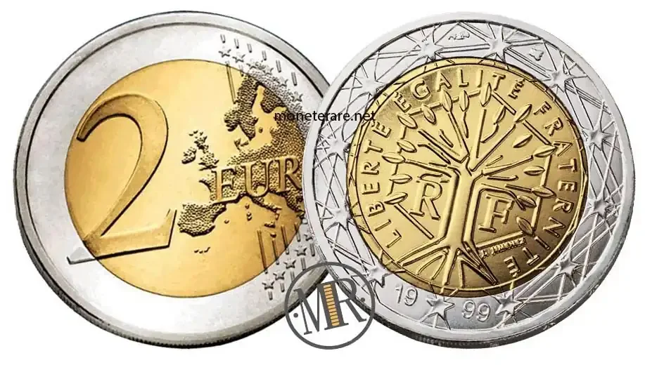 2 euro rare frankreich