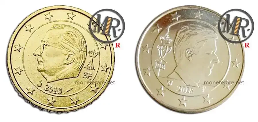 50-Cent-Raritäten Belgien