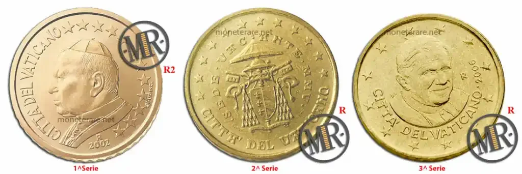 seltene 50 Cent Vatikan