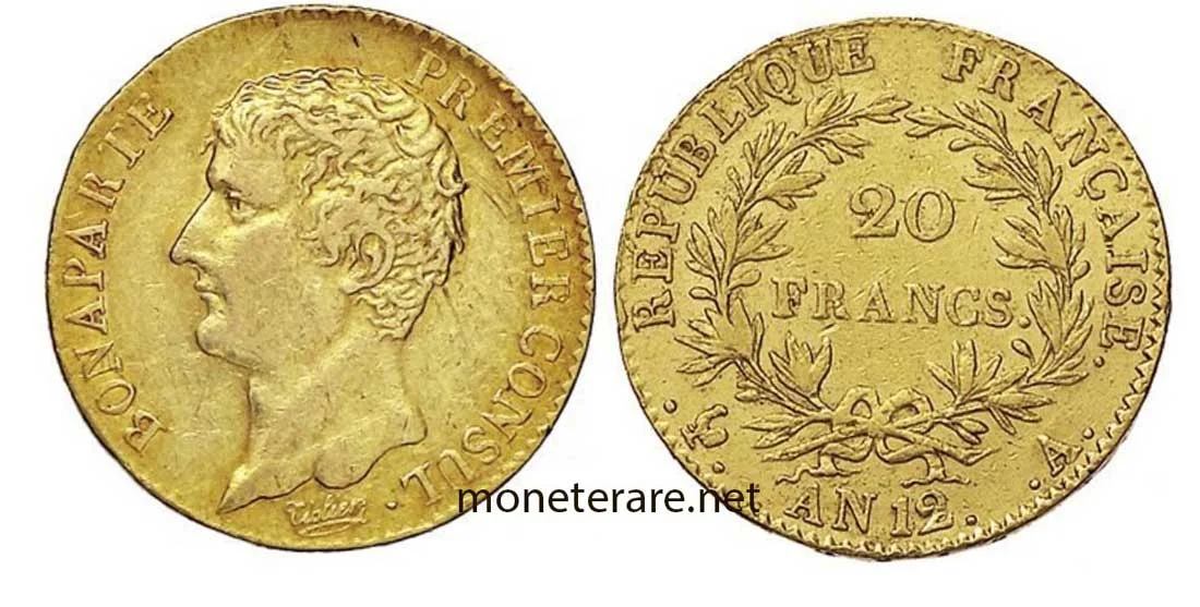Marengo Napoleon Konsul - 20 Franken Gold