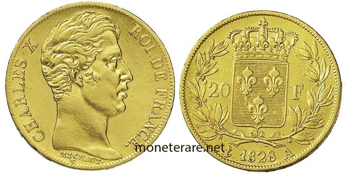 Marengo-Karl X - 20 Franken Gold