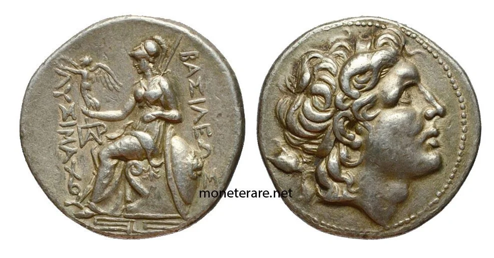 Thrakien Lysimachus 327-281 v. Chr. / Seltene Tetradrachme