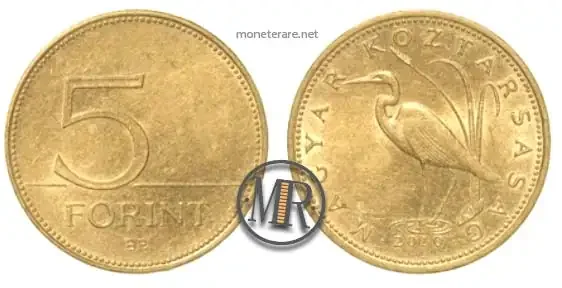 Ungarische 5 Forint-Münze (5 ungarische Forint)