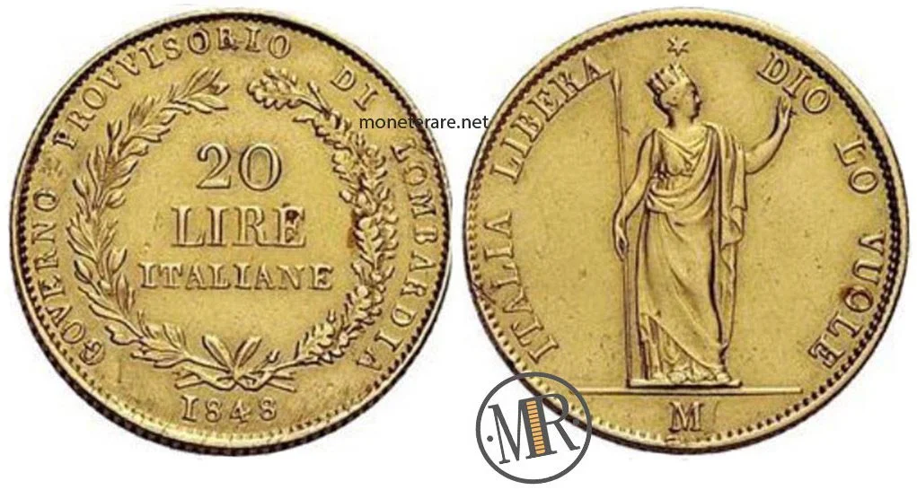 Le 20 Lire del 48
