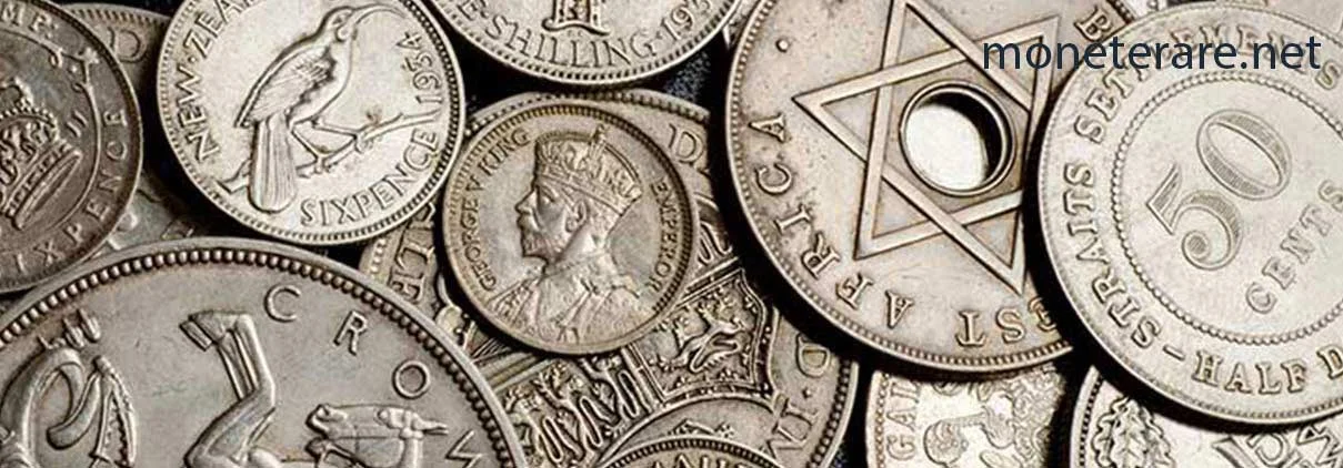 Sammlung seltener numismatischer Münzen