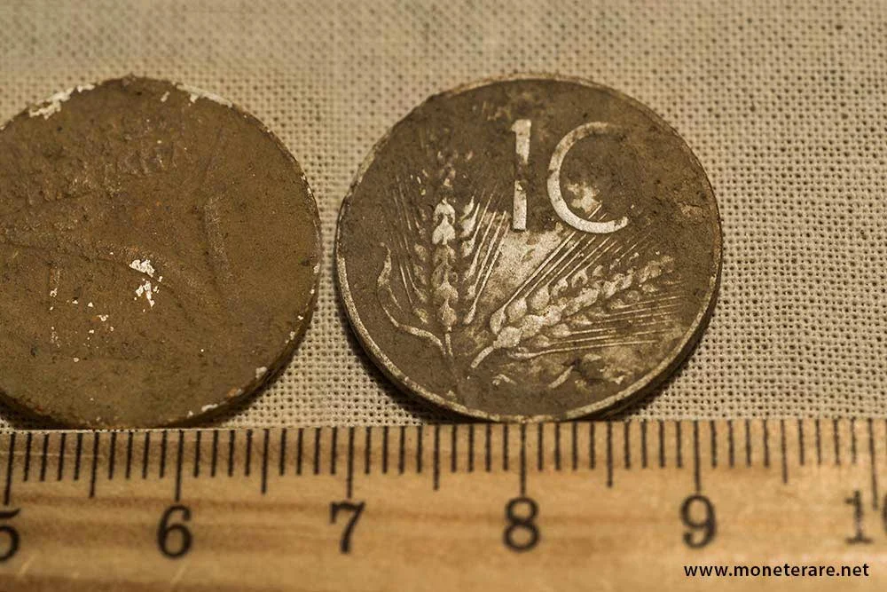 wie man 10 Lire-Münzen reinigt